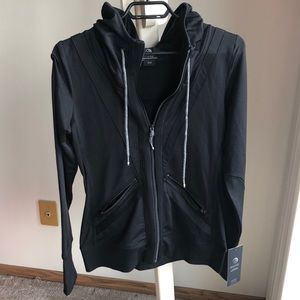 MPG sport zip sweater with hood